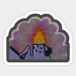 Fire Sticker